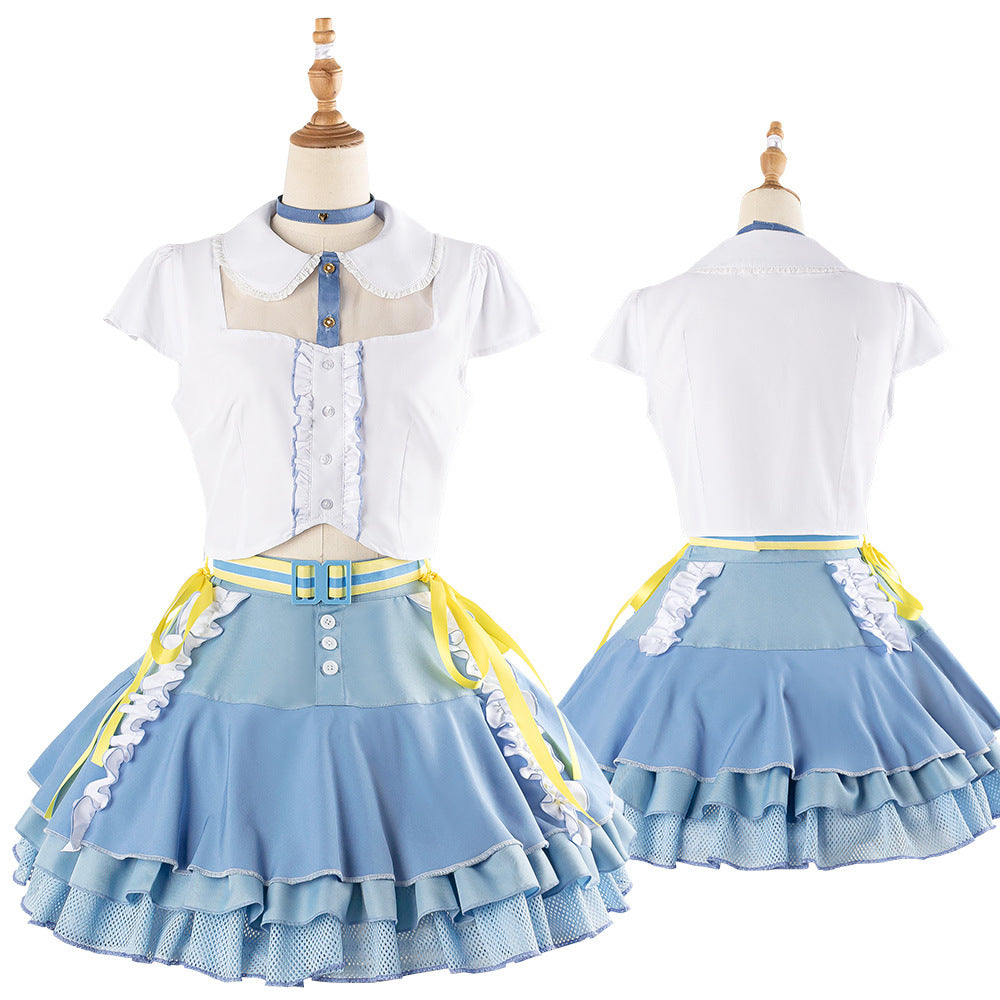 School Idol Master Kotone Fujita Cosplay Costume Anime Dress Set - Halloweez