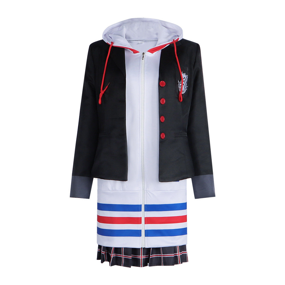 Persona 5 Phantom Thieves Takamaki Ann Cosplay Costume JK Uniform