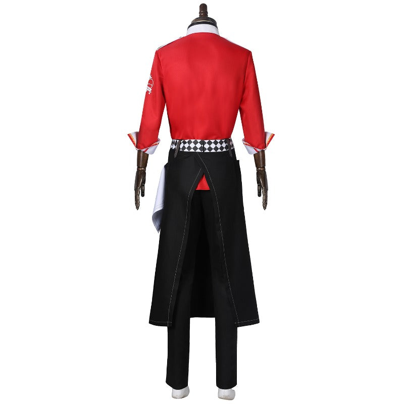 Halloweez Exclusive NRC Chef Riddle Rosehearts Cosplay Costume Set for Halloween