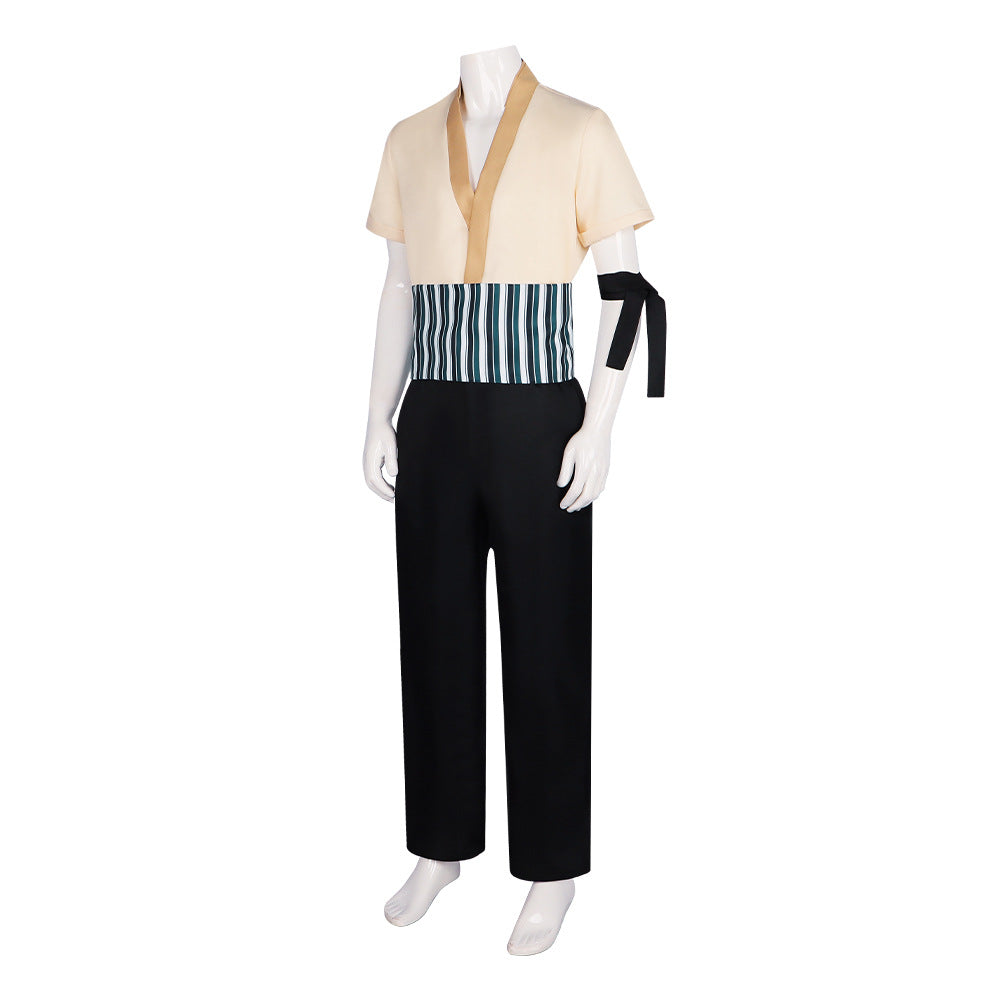 One Piece Roronoa Zoro Cosplay Costume for Halloween and Performance - Halloweez