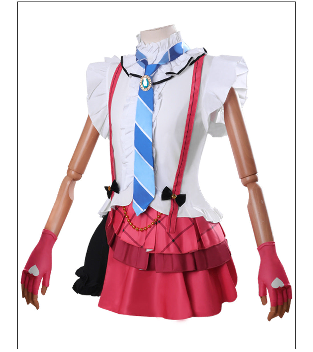 Love Live Performance Costume Eli Ayase Umi Sonoda Cosplay Outfit for Women - Halloweez