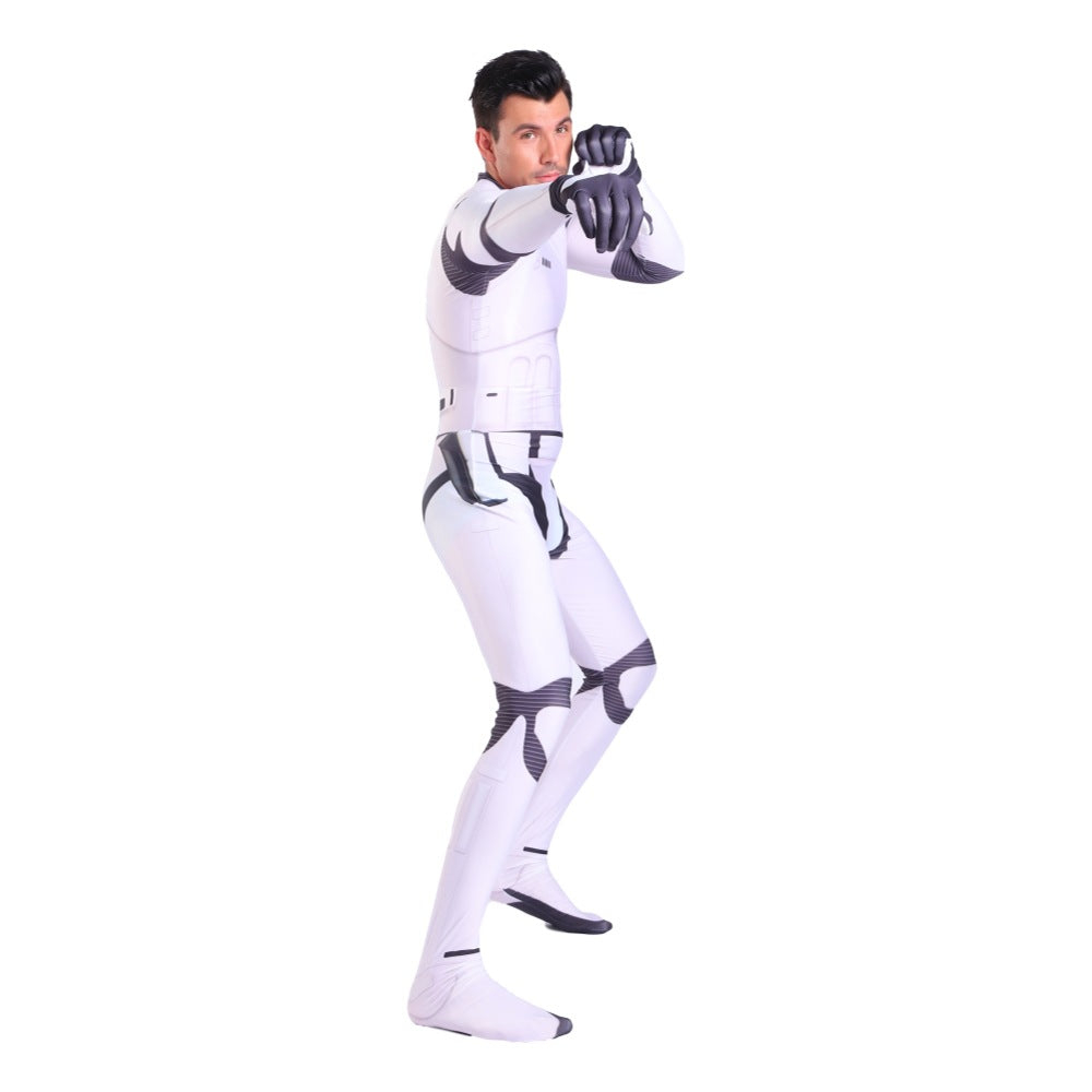 Star Wars Stormtrooper Cosplay Costume for Adults and Kids - 3D Printed Anime Outfit - Halloweez