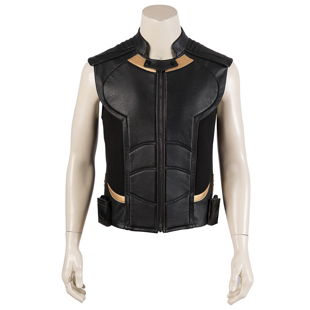 Avengers 4 Hawkeye Ronin Cosplay Costume, Samurai Style Warrior Outfit Full Set for Men - Halloweez