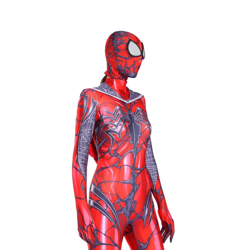 Spider-Gwen Cosplay Costume for Kids and Adults - Halloween Performance Suit - Halloweez