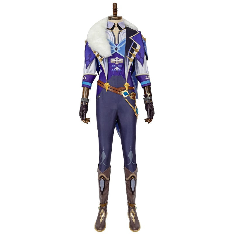 Halloweez Kaeya Cosplay Costume for Men - Genshin Impact Halloween Game Outfit