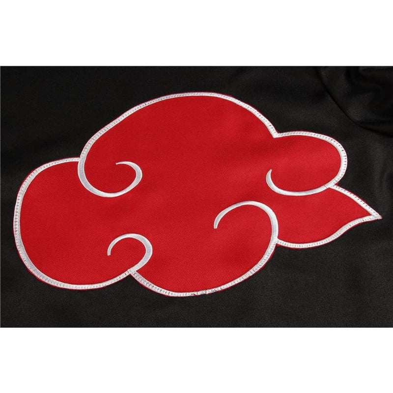 Cape élégante Naruto Akatsuki XL - Robe de cosplay pour adulte de qualité supérieure pour tenues de ninja d'Halloween