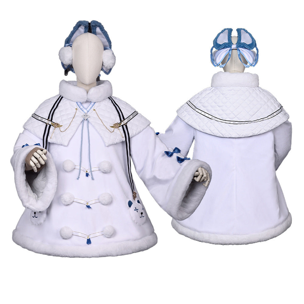 Azur Lane Tashkent Anime Cosplay Costume Women's Cotton Outfit Cute Set - Halloweez