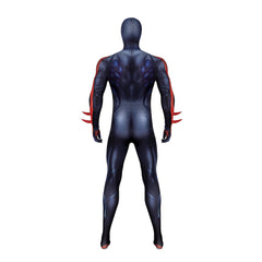 PS4 Spider-Man 2099 Black Suit - Miles Morales Cosplay Costume by Halloweez