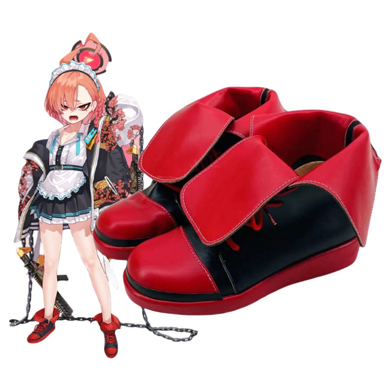 Blue Archive Megu Mine Nero Cosplay Shoes for Anime Conventions and Performances - Halloweez