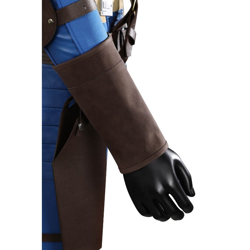 Halloweez Exclusive: Fallout Overseer Hank Cosplay Costume for Men - Perfect for Halloween Carnivals - Halloweez