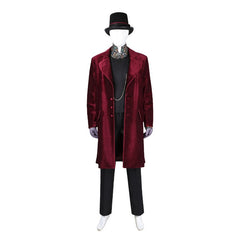 Halloweez Wonka Cosplay Costume for Adults - Enchanting Chocolate Factory Outfit for Halloween & Carnival Parties