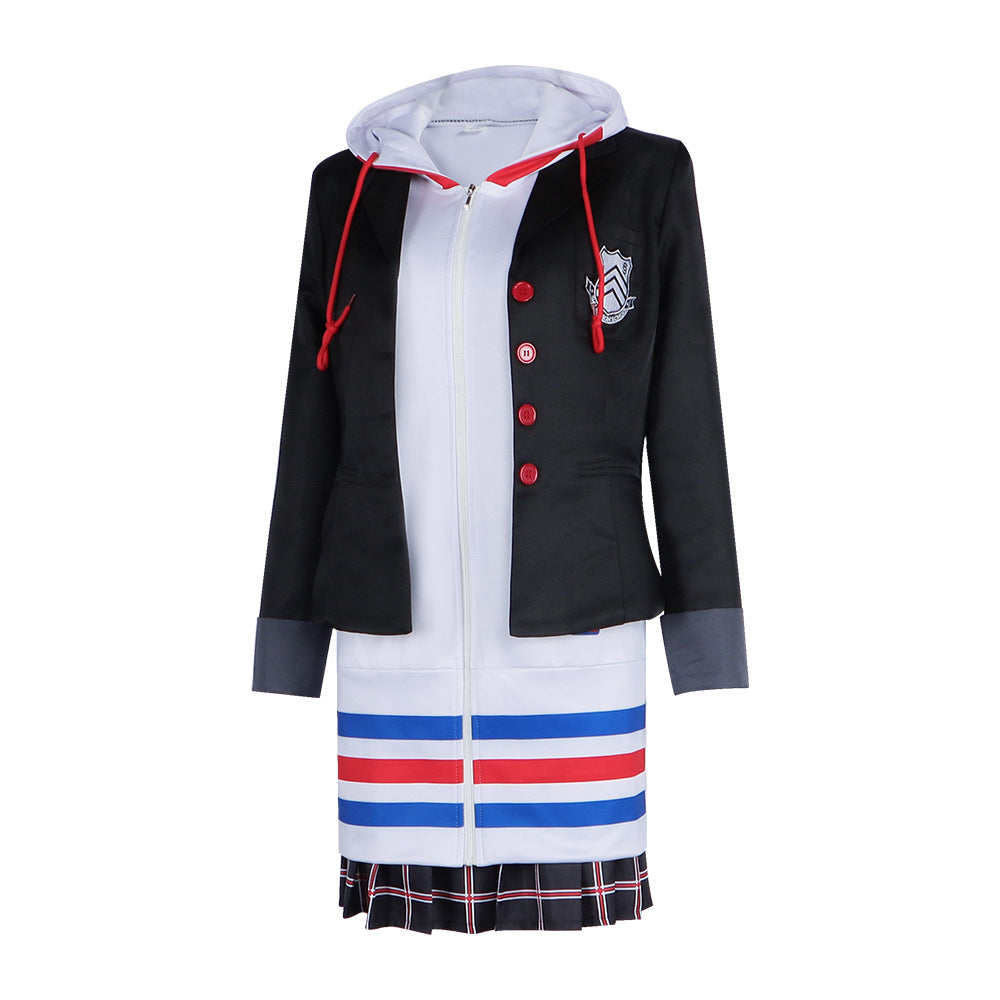 Persona 5 Phantom Thieves Takamaki Ann Cosplay Costume JK Uniform
