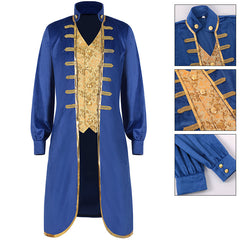 2025 New Gothic Medieval Prince Tailcoat Costume | Vampire Lord Formal Attire
