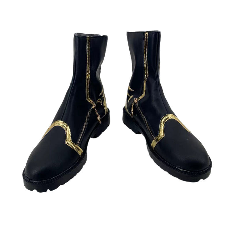 1354 Short Arknights Zuo Le Cosplay Shoes for Anime Conventions and Performances - Halloweez