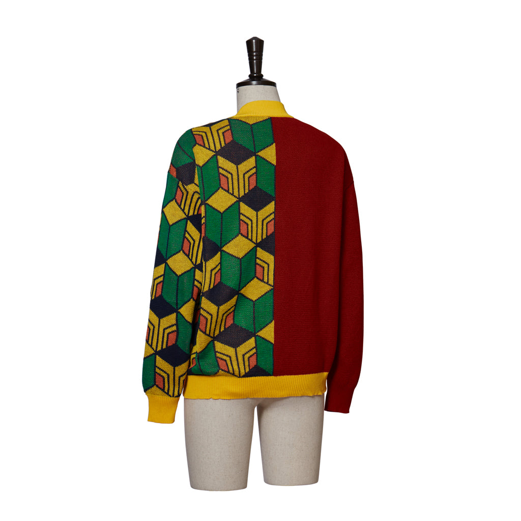 Kamado Tanjirou Cosplay Sweater: Unisex V-Neck Cardigan