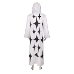 One Piece Pell Cosplay Costume Full Set - White Robe Dress for Halloween and Anime Conventions