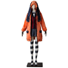 Halloweez Yumeko Jabami Cosplay Costume - Premium Japanese School Girl Uniform for Halloween & Kakegurui Fans