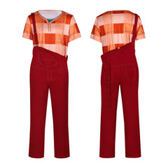 Animation Wreck-It Ralph cos Ralph cosplay movie same overalls Halloween party costumes