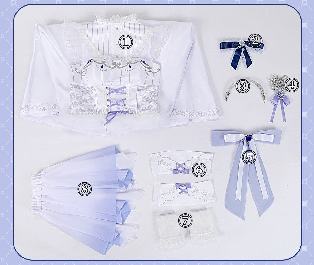 Bangdream Hikari Matsuda Cosplay Costume - Anime Cosplay Outfit for Women - Halloweez