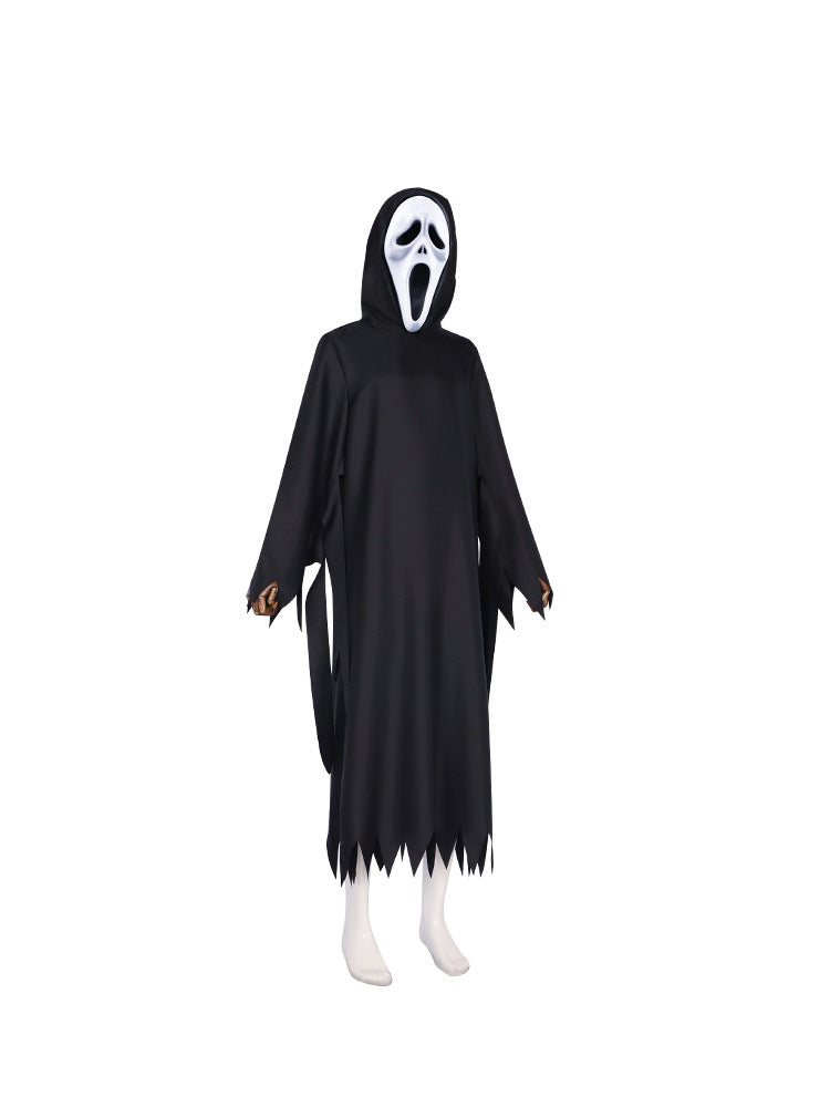 Scream 6 Ghostface Killer Cosplay Costume - Movie Halloween Party Outfit - Halloweez