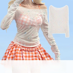Rainbow Series Dopamine Orange Soda Two Piece Swimsuit, Cami Strap Skirt Bathing Suit, Cute Micro Bikini Tankini For Women, Hot Spring Beach Party Casual Swimwear - Halloweez
