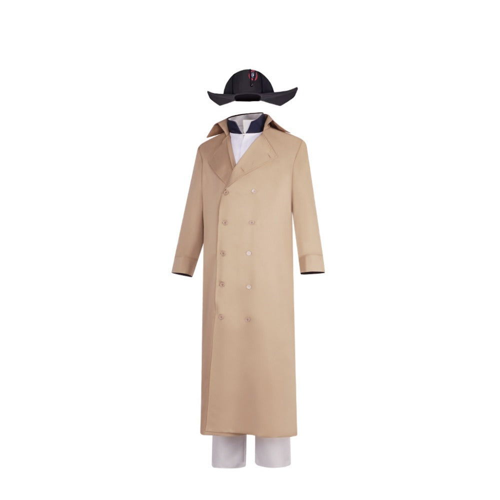 Napoleon Movie Cosplay Costume - Medieval Court Retro Style for Stage Performance