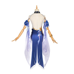 Halloweez Ningguang Orchid Cosplay Gown – Premium Genshin Impact Evening Dress