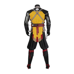 Halloweez Scorpion Cosplay Costume | Adult Men's Mortal Kombat Suit for Halloween & Carnival