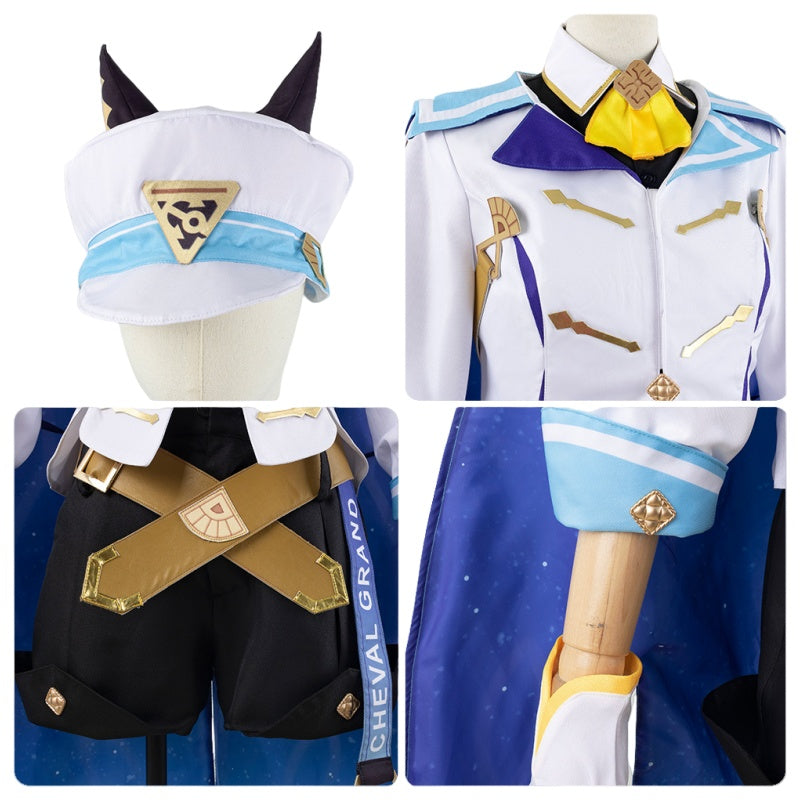 Uma Musume Takahiro Diva Cosplay Costume - High Quality Anime Outfit with Cape and Wings - Halloweez