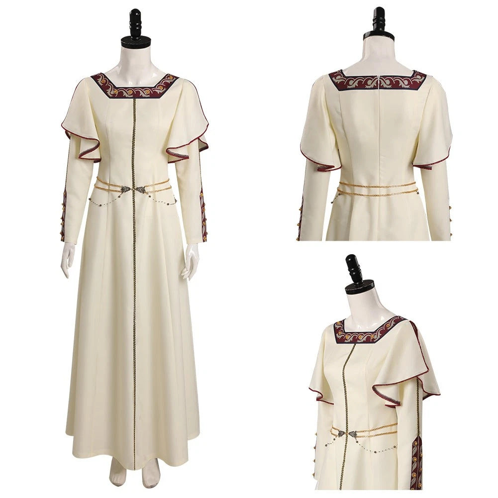 House of the Dragon Rhaenyra Targaryen Cosplay Costume - Perfect for Halloween & Cosplay Events - Halloweez