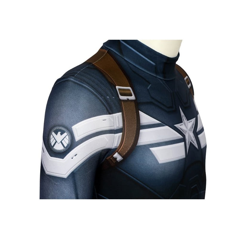 Halloweez Kids Captain America Suit - Winter Soldier Edition 3D Printed Cosplay Costume