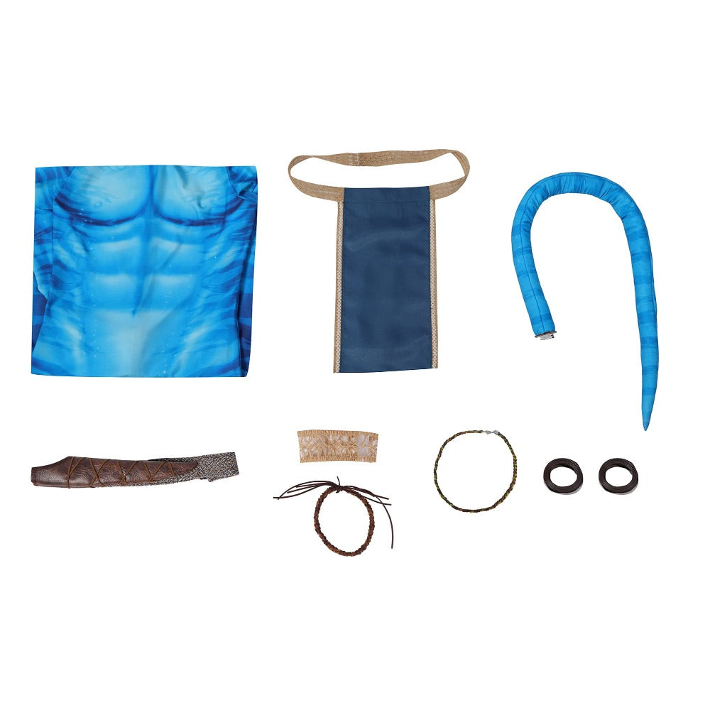 Avatar 2 The Way of Water Jack Sully Cosplay Costume - High Quality Movie Replica - Halloweez