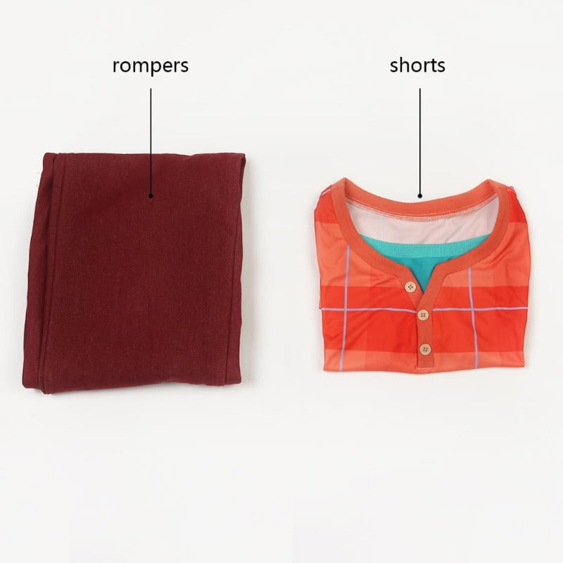 Halloweez Wreck-It Ralph 2 Ralph Breaks The Internet Adult Cosplay Jumpsuit - Halloweez