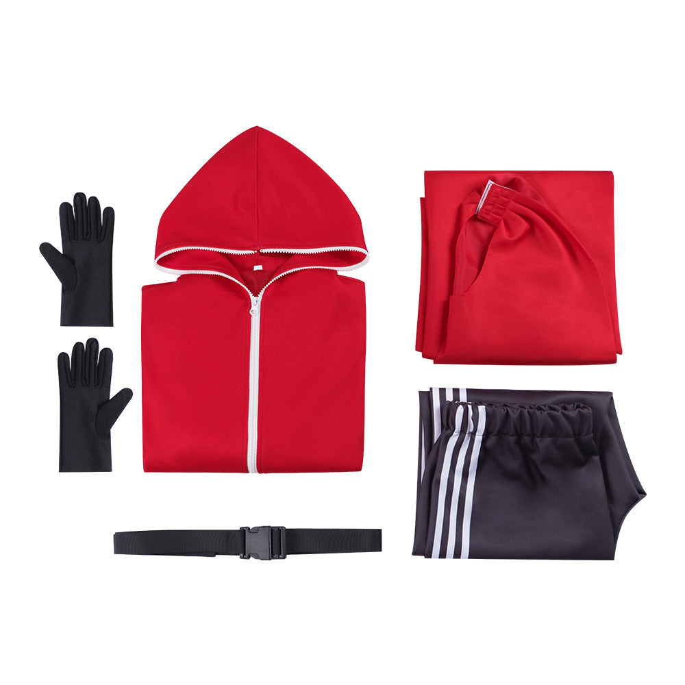 Sanda Santa Claus Transformation Cosplay Costume - Anime Cos Outfit for Halloween Christmas Party - Halloweez