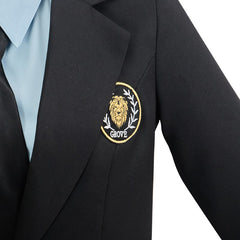 Halloweez Cosplay School Uniform Women's Blazer Shirt Skirt Outfit - Inspired by Princess Diaries