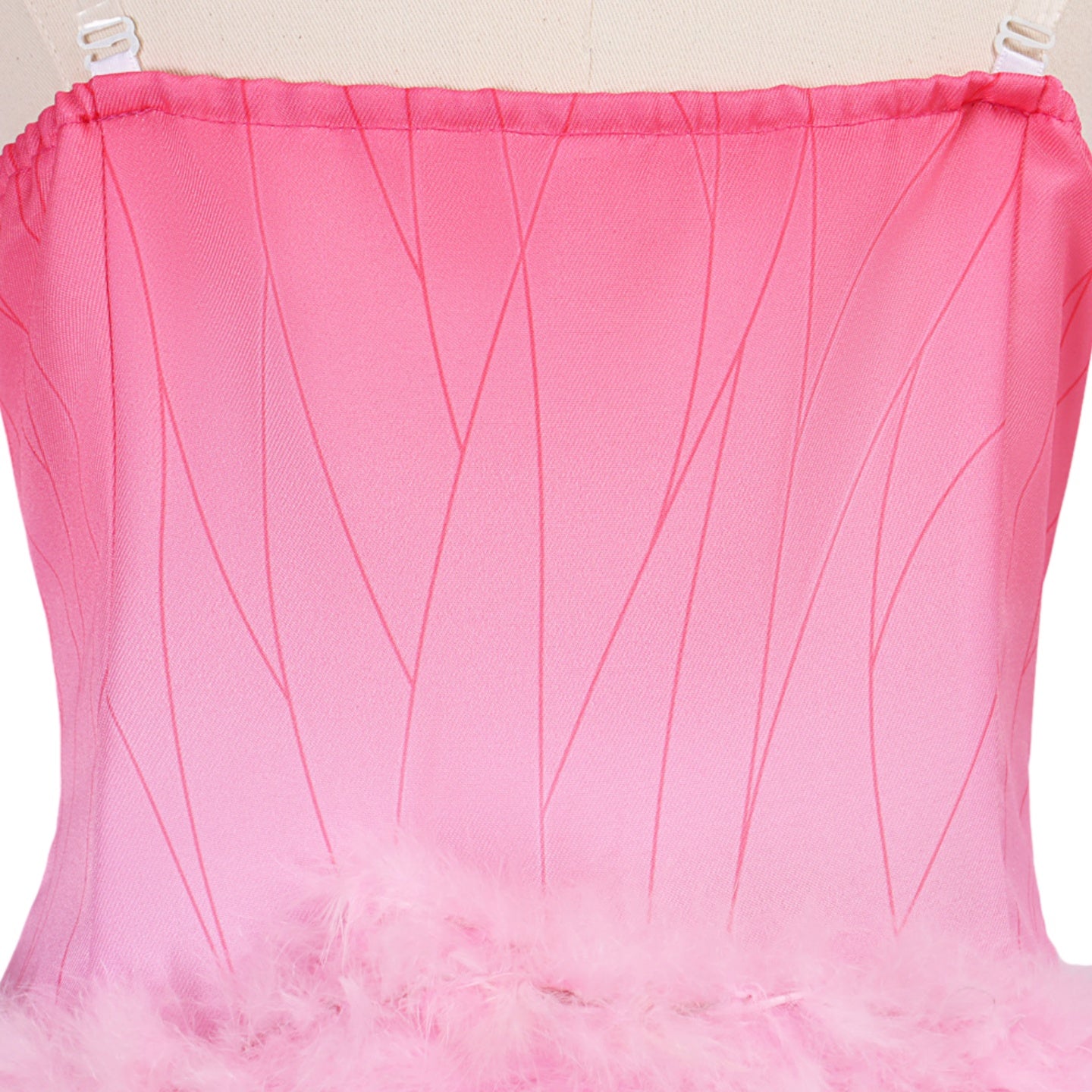 Halloween Fairy Elf Cosplay Costume Pink Dress Flower Petal Adult Kids Performance Outfit - Halloweez