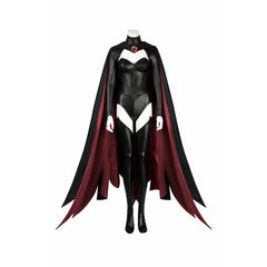 Halloweez Madelyne Pryor Cosplay Jumpsuit & Cloak - X-Men Villain Halloween Outfit