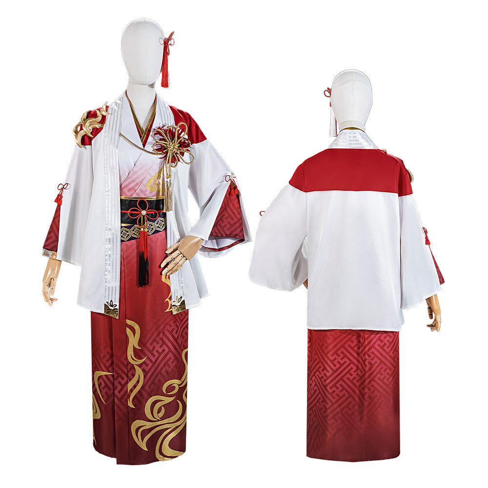 Virtual Idol VTuber Kaede Kaito 2D Cos Anime Game Costume Set - High Quality Cosplay Outfit - Halloweez