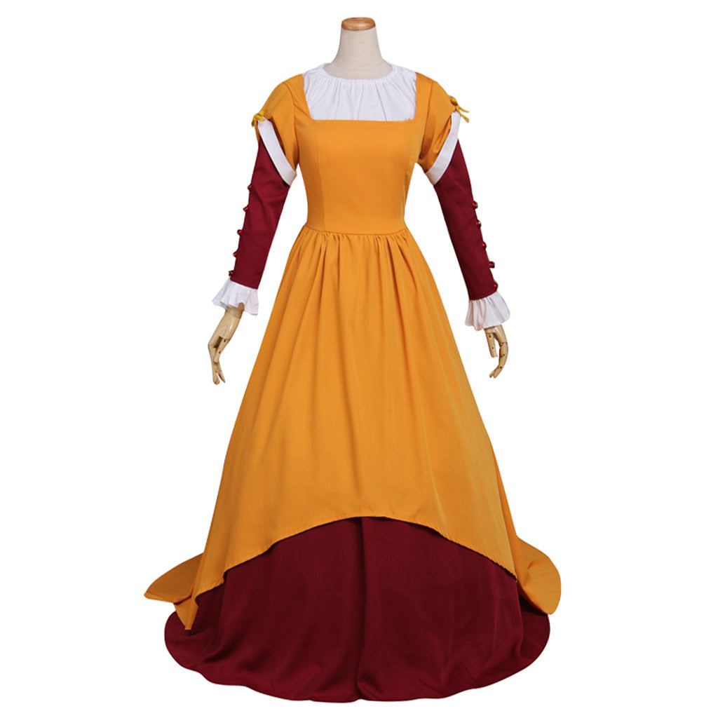 Robe de bal élégante de style gothique victorien pour femme - Inspirée de la guerre civile