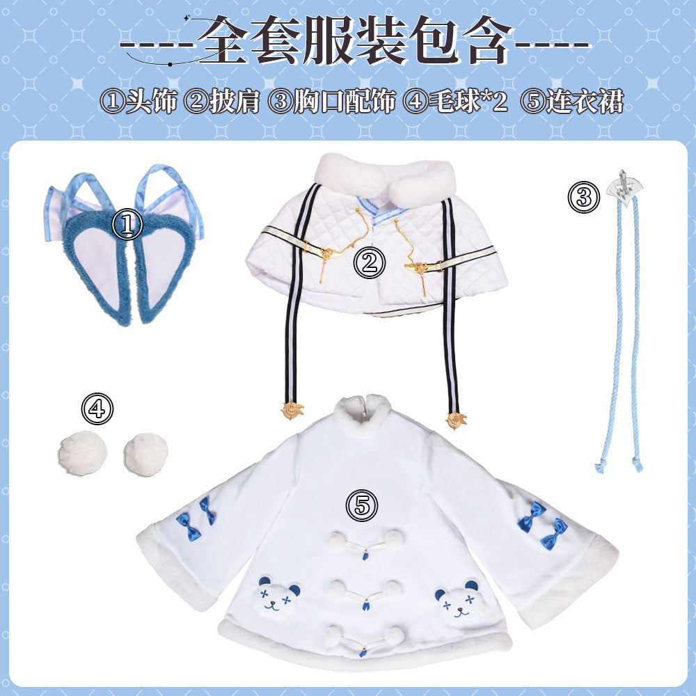 Azur Lane Tashkent Anime Cosplay Costume Women's Cotton Outfit Cute Set - Halloweez