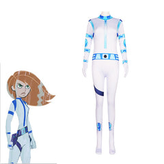 Kim Possible Cosplay Costume - Lycra Bodysuit for Halloween & Role Play - Halloweez