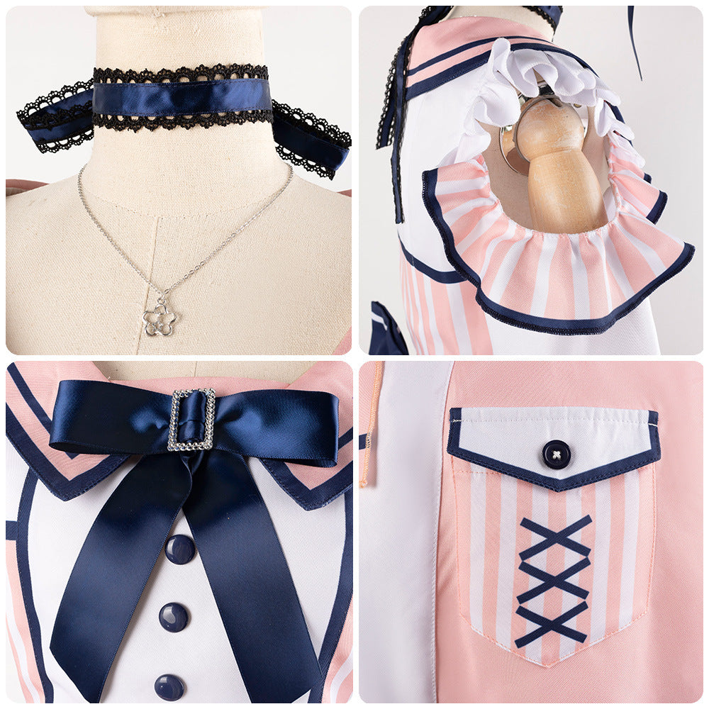 BanG Dream Arisa Ichigaya 2D Cosplay Anime Girl Costume Set - High Quality Cosplay Outfit - Halloweez