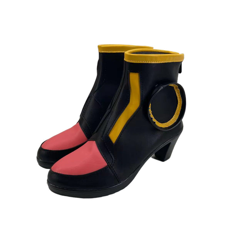 Soul Weapon Academy Laila Cos Shoes 2D Anime Exhibition Performance Shoes - Halloweez