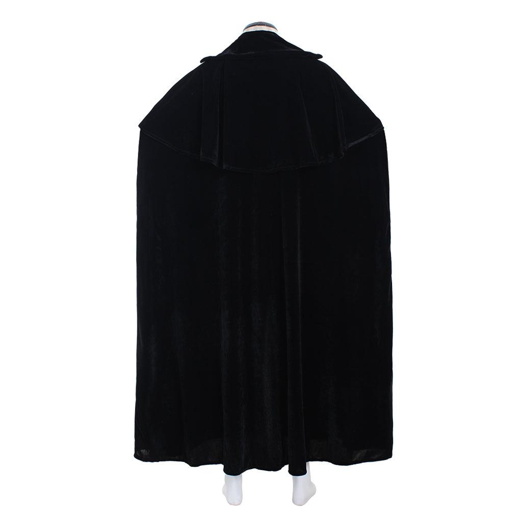 Halloweez Unisex Black Vampire Demon Cape - Perfect for Halloween, Cosplay, and Masquerade Balls