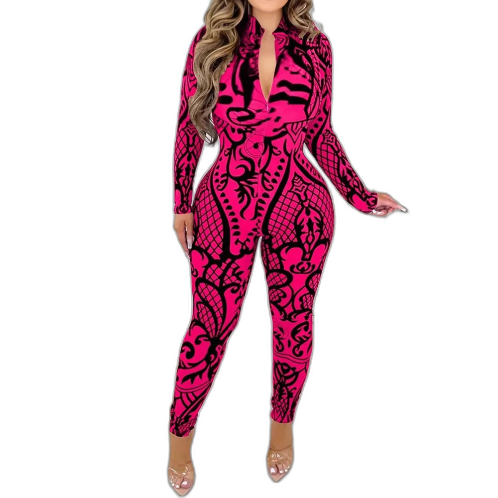 3D Digital Print Cosplay Bodysuit Halloween Costume for Adults - Character Roleplay Outfit - Halloweez