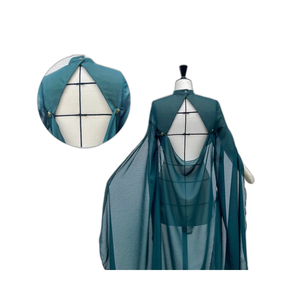 Elegant Halloween Cosplay Cape - Shoulder Dress for Stage Show and Performance - Halloweez