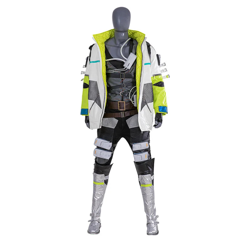 Costumes de cosplay Crypto Apex Legends pour hommes - Tenues de fête d'Halloween et de carnaval