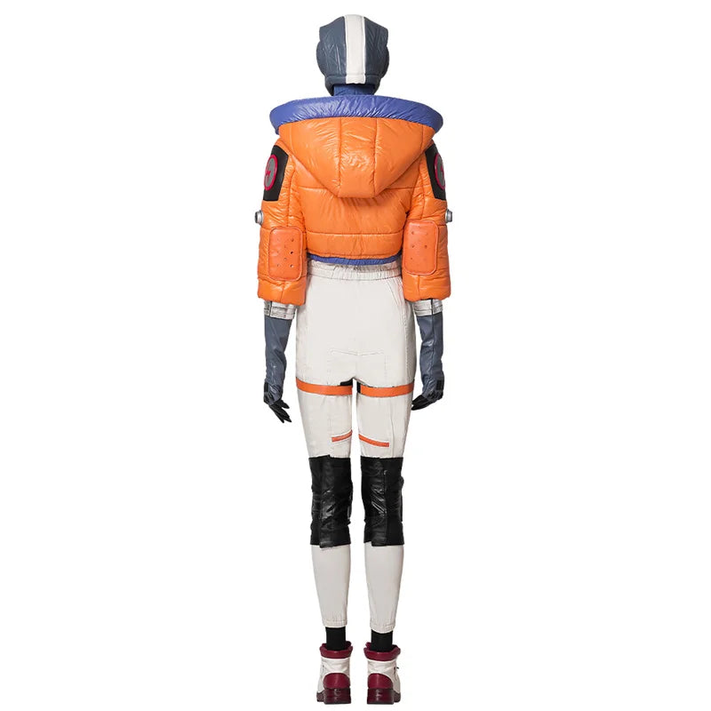 Halloweez Apex Legends Wattson Cosplay Costume - Natalie Paquette Suit for Women's Halloween