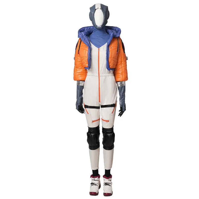 Halloweez Apex Legends Wattson Cosplay Costume - Natalie Paquette Suit for Women's Halloween