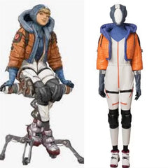 Halloweez Apex Legends Wattson Cosplay Costume - Natalie Paquette Suit for Women's Halloween